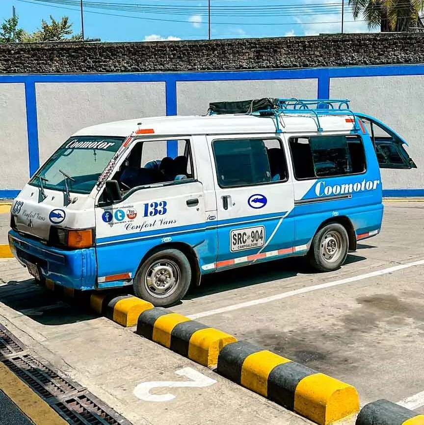 colectivo in kolumbien