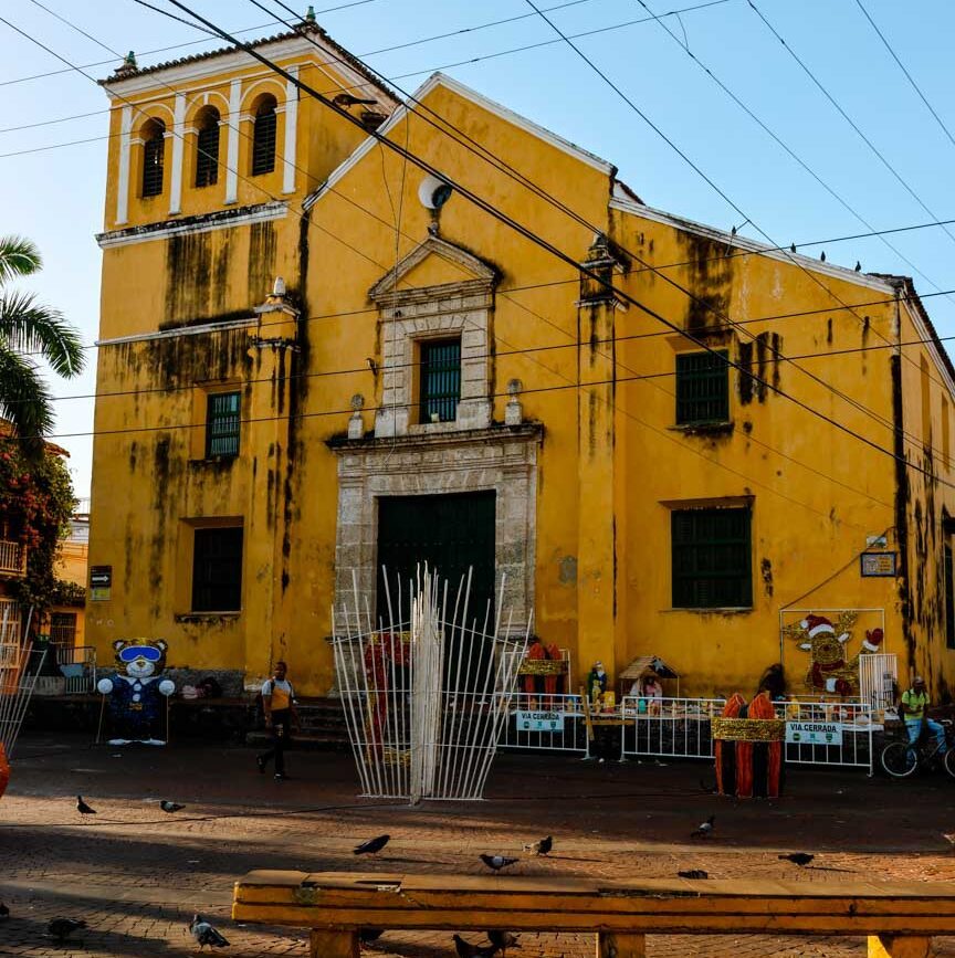 Getsemani Viertel Cartagena Plaza de la Trinidad
