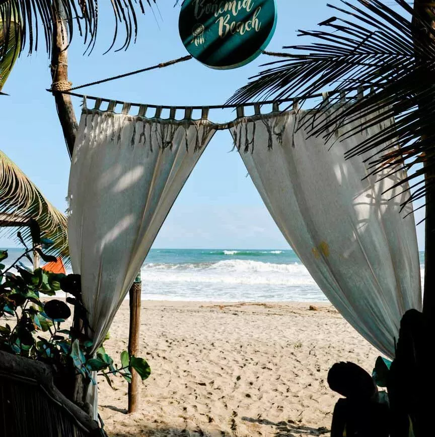 kolumbien bohemia beach hostel