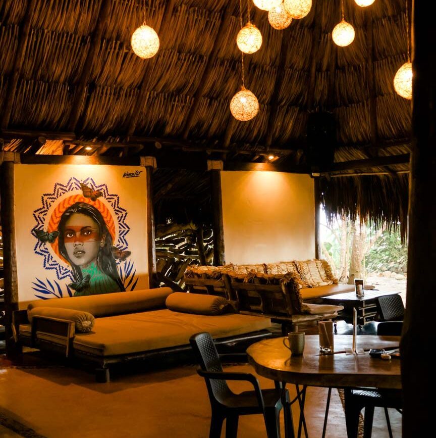 kolumbien bohemia Beach restaurant