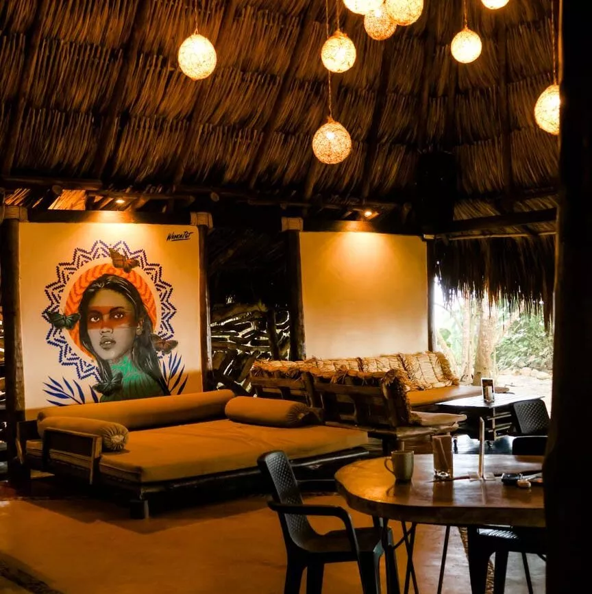 kolumbien bohemia beach restaurant kolumbien bohemia Beach restaurant