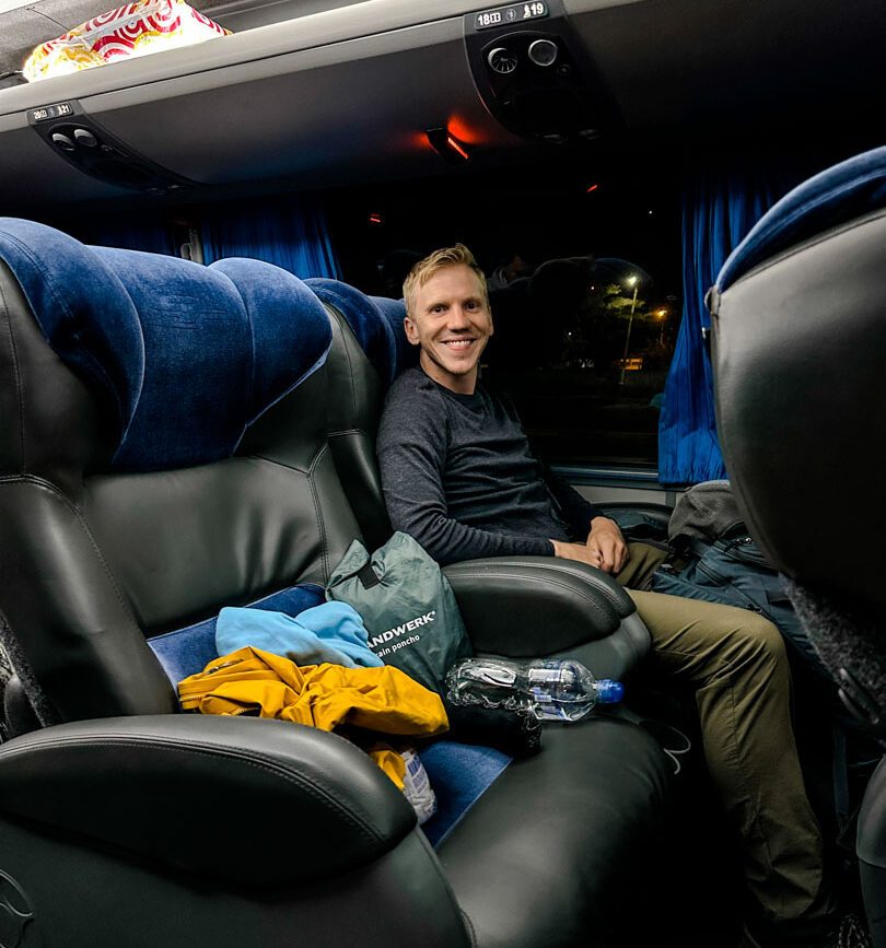 kolumbien bus innen