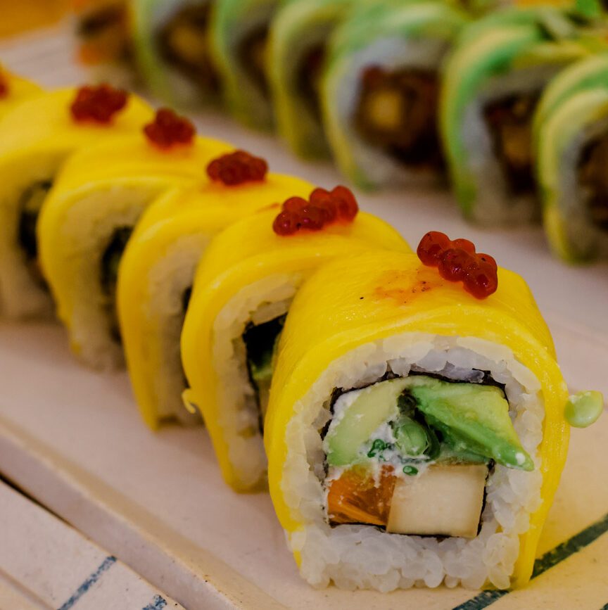 kolumbien essen sushi