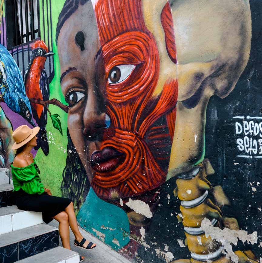 kolumbien medellin comuna 13 streetart