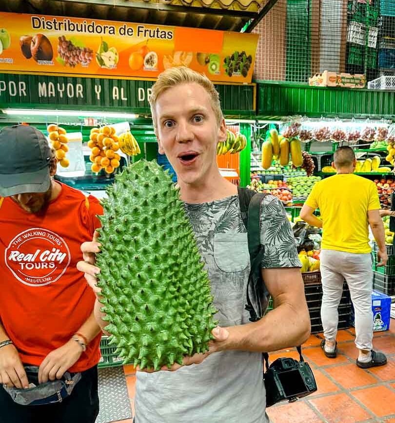 kolumbien medellin fruit tour 2