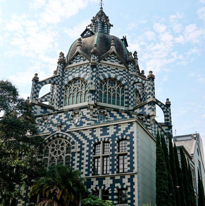 kolumbien medellin Plaza Botero Kirche