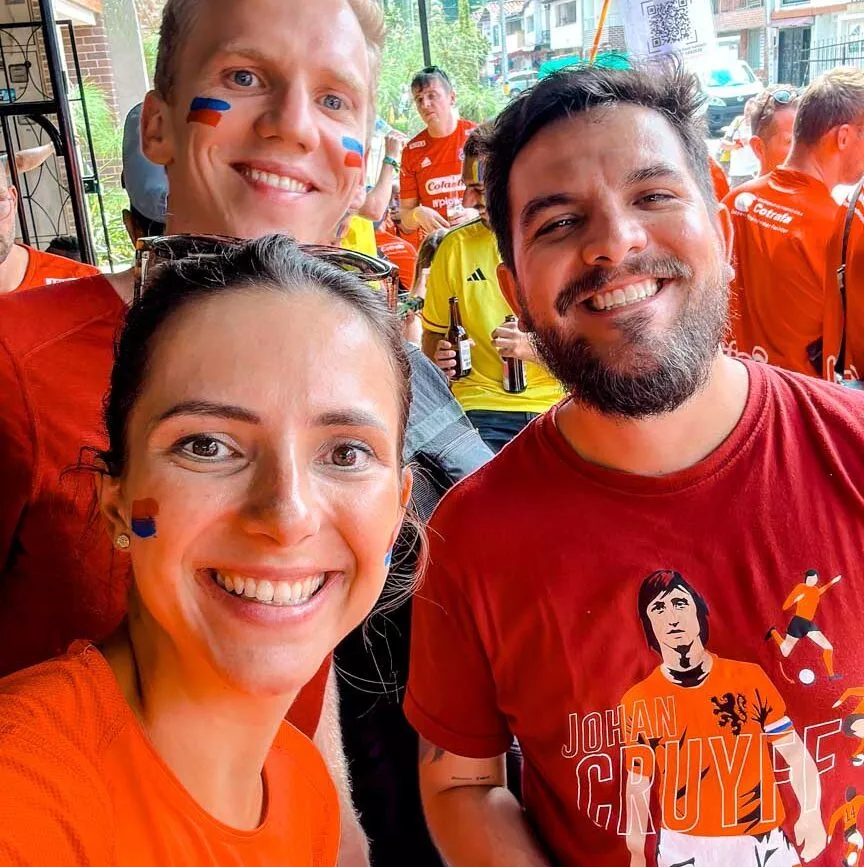 kolumbien menschen futbol tour