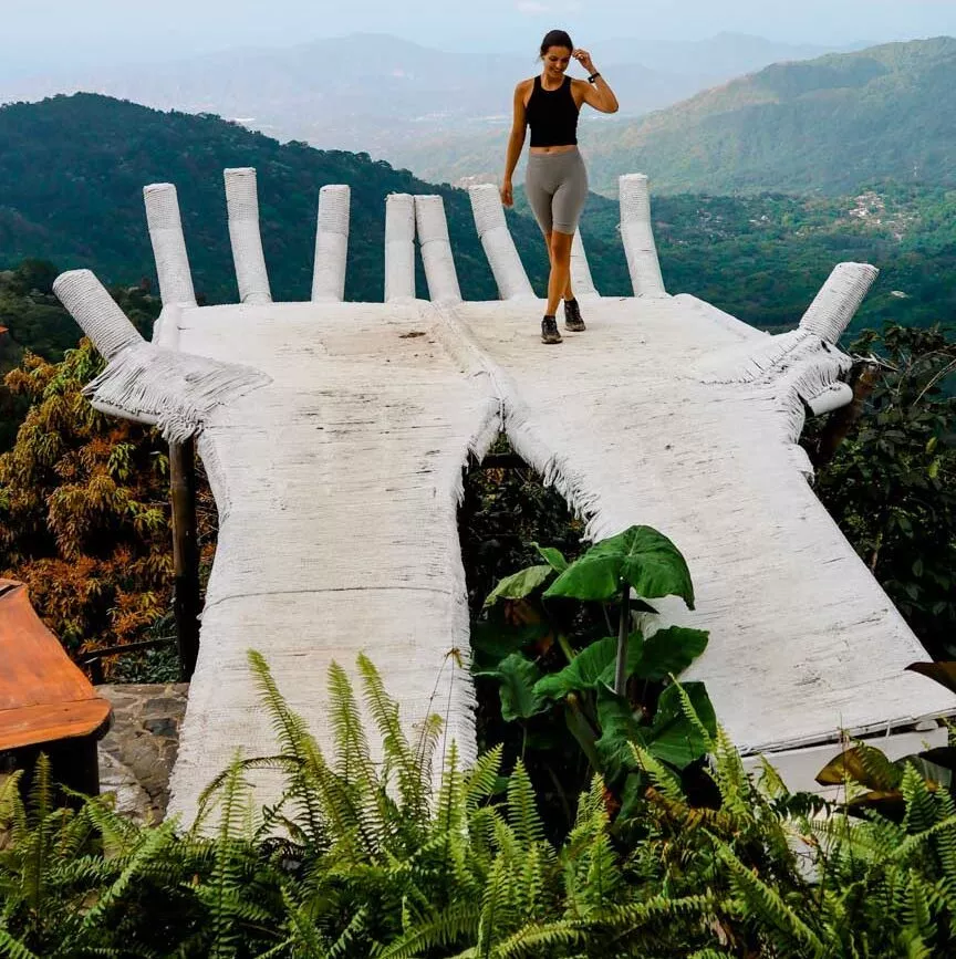 kolumbien sierra minca hostel aussichtsplattform kolumbien sierra minca hostel aussichtsplattform