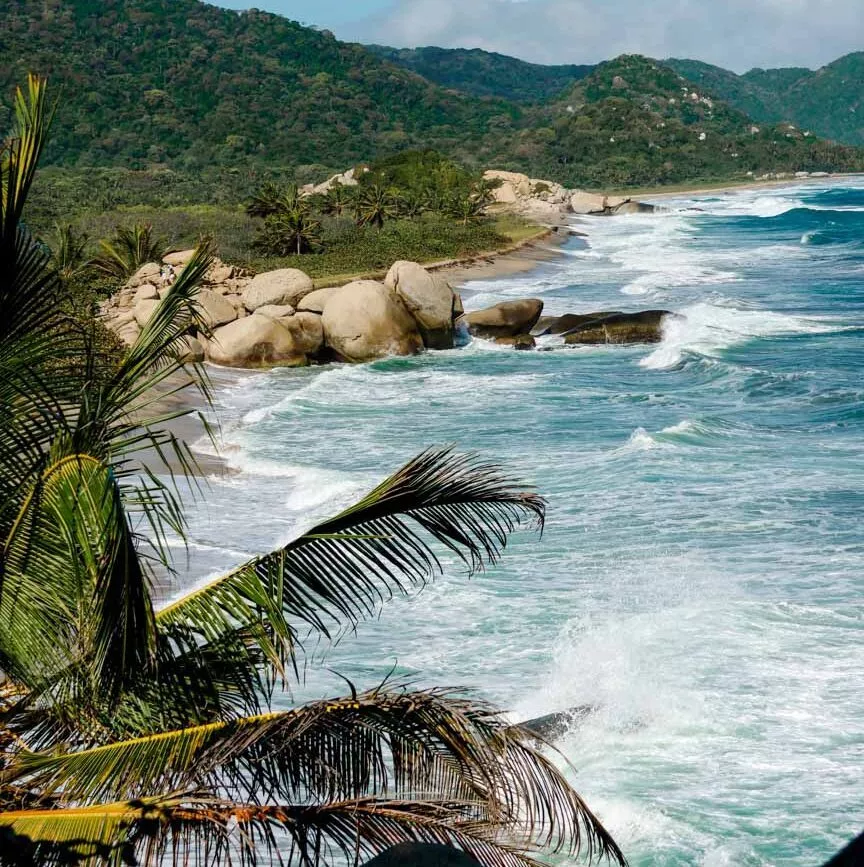kolumbien tayrona nationalpark straende kolumbien tayrona nationalpark straende