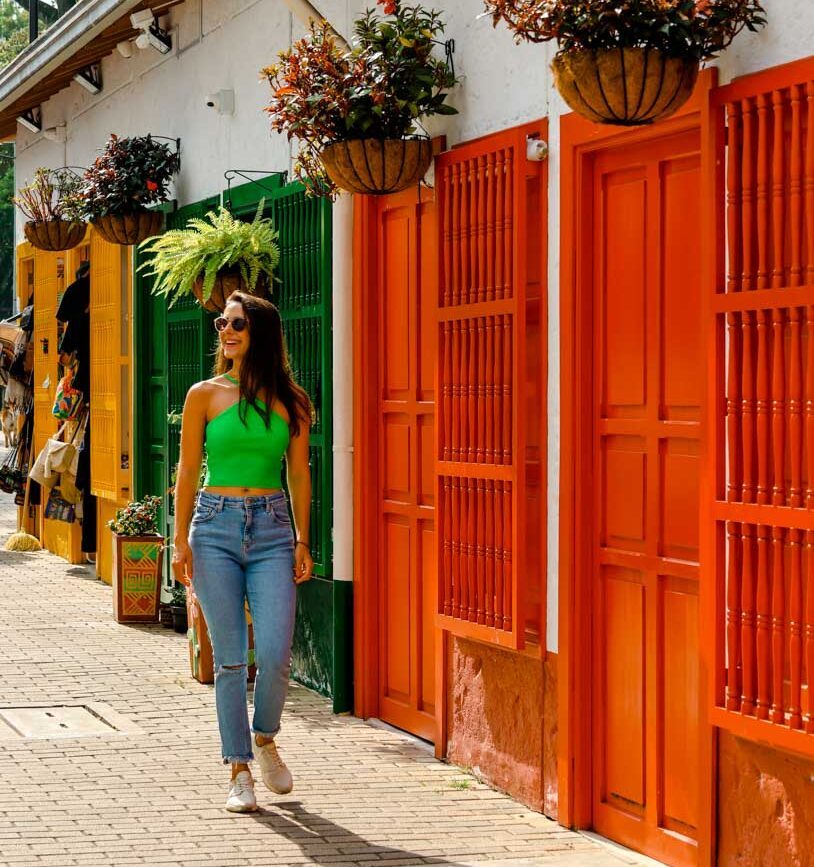 Medellín Kolumbien Pueblito Paisa