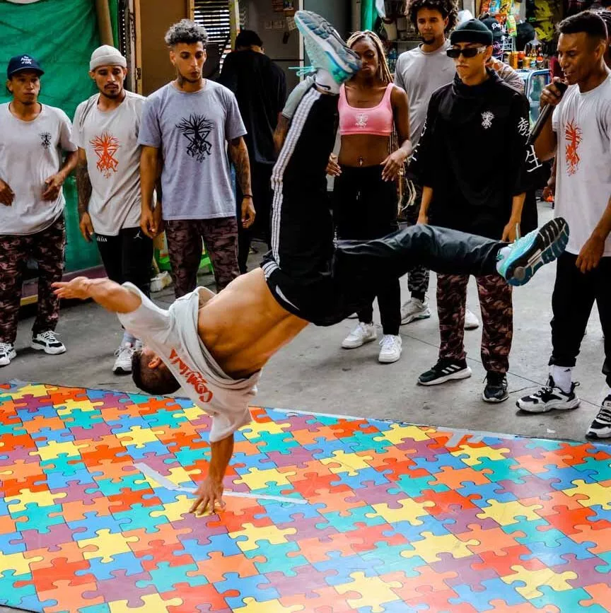 medellin kolumbien breakdance comuna 13