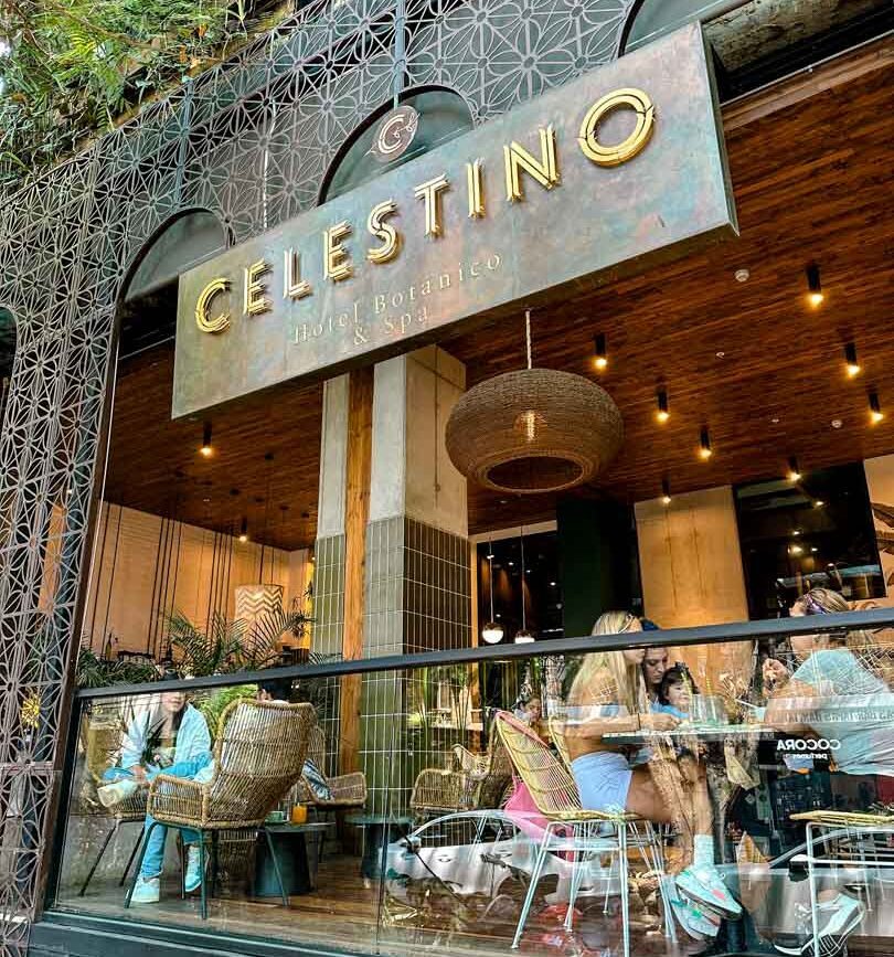 Medellín Kolumbien El Poblado hippes Restaurant