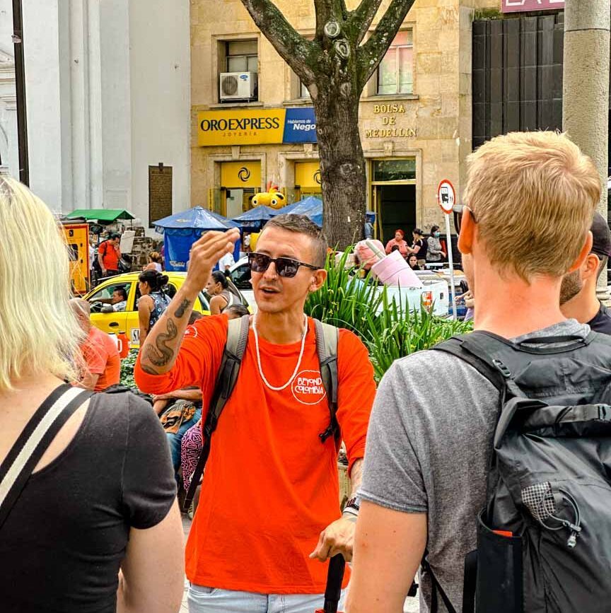 Medellín Kolumbien Free Walking Tour