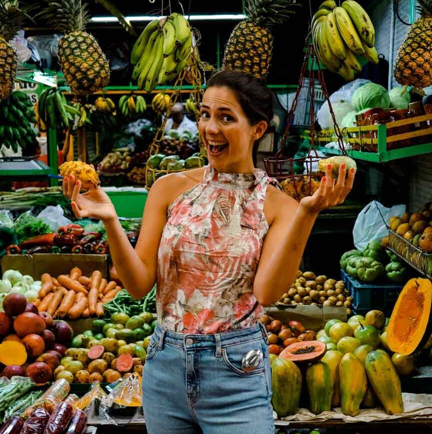 Medellín Kolumbien Fruit Tour