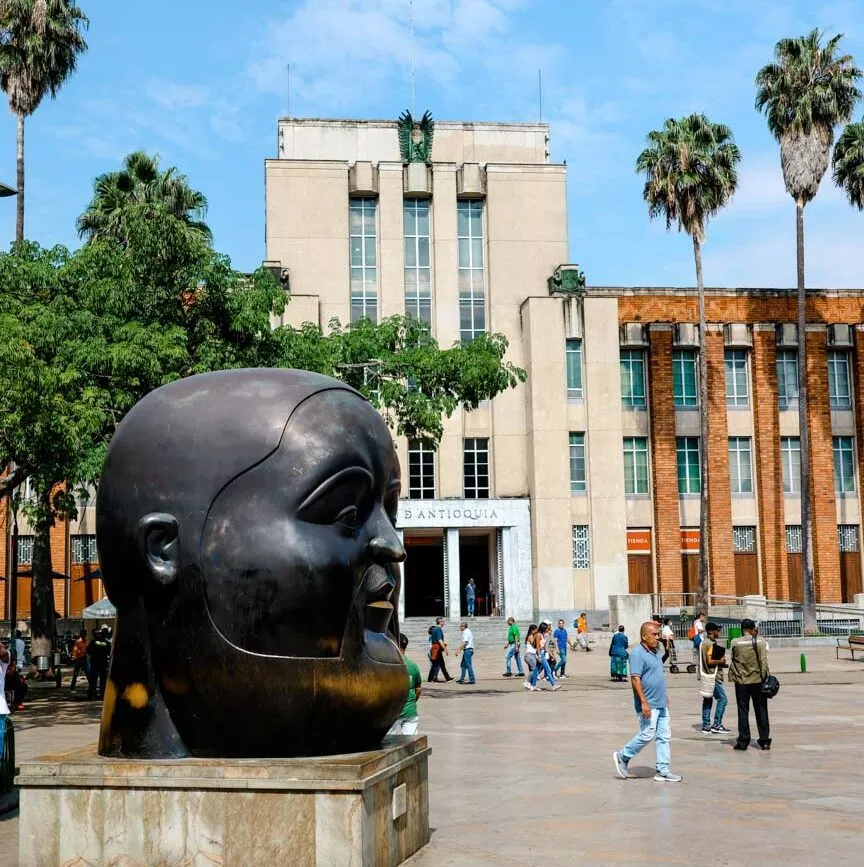 Medellín Kolumbien Hauptplatz historisches Zentrum