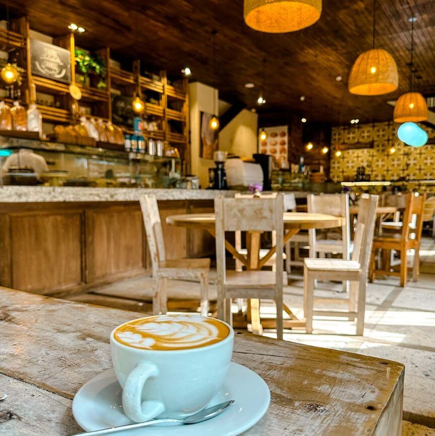 Medellín Kolumbien Laureles Café Santa Lena