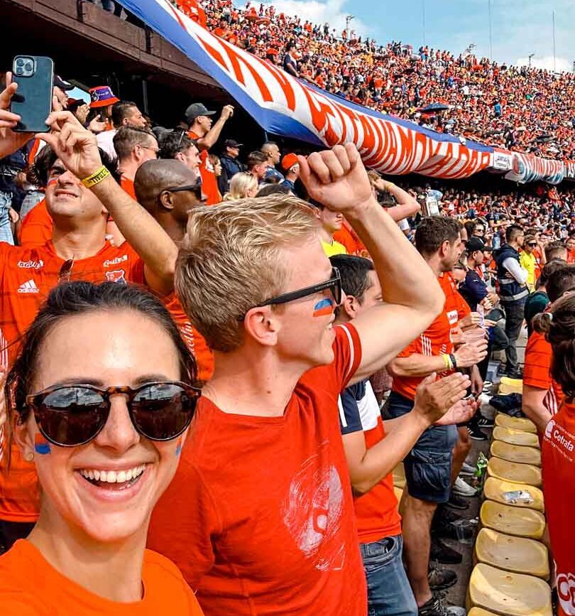 Medellín Kolumbien Stadiontour