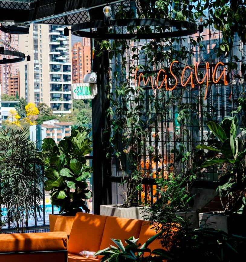 Medellín Kolumbien Unterkunft Empfehlung Masaya