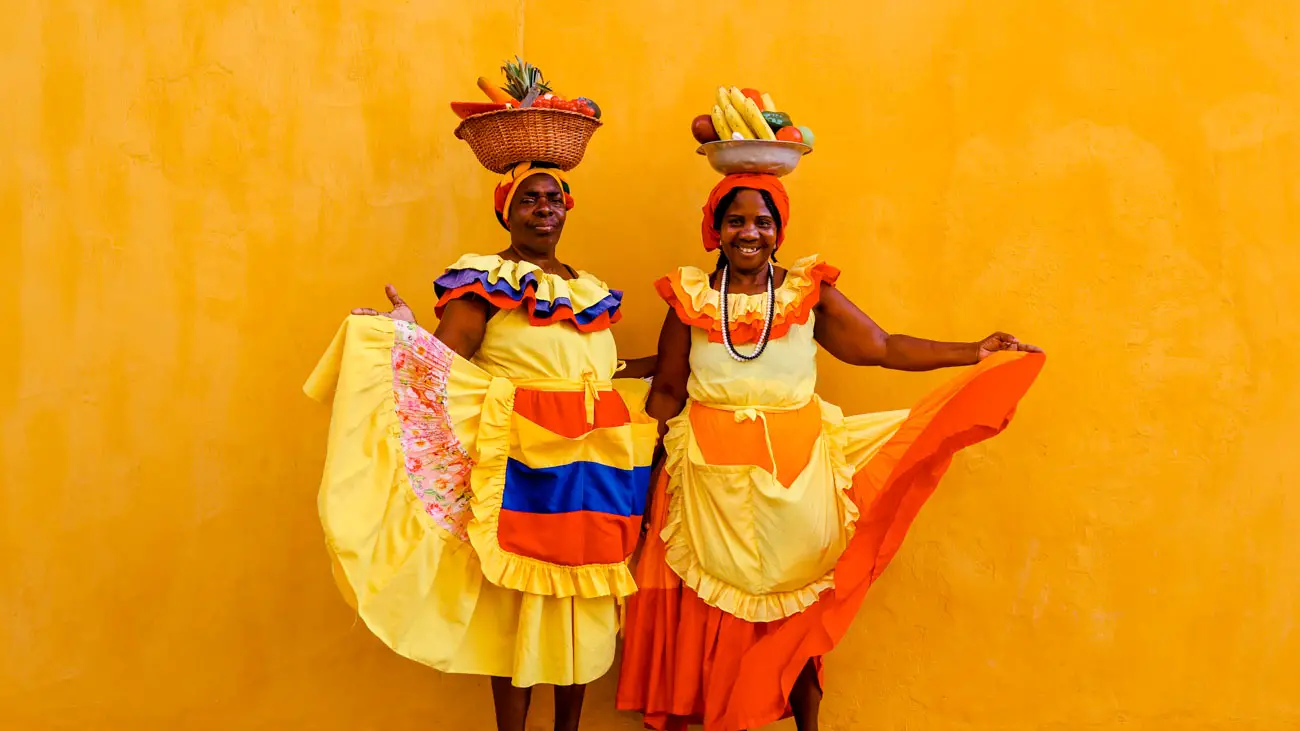 Palenqueras in Cartagena