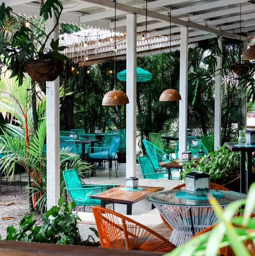 Puerto Viejo Costa Rica schönes Restaurant