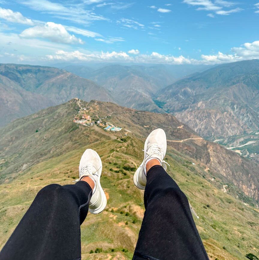 San Gil Kolumbien Paragliding