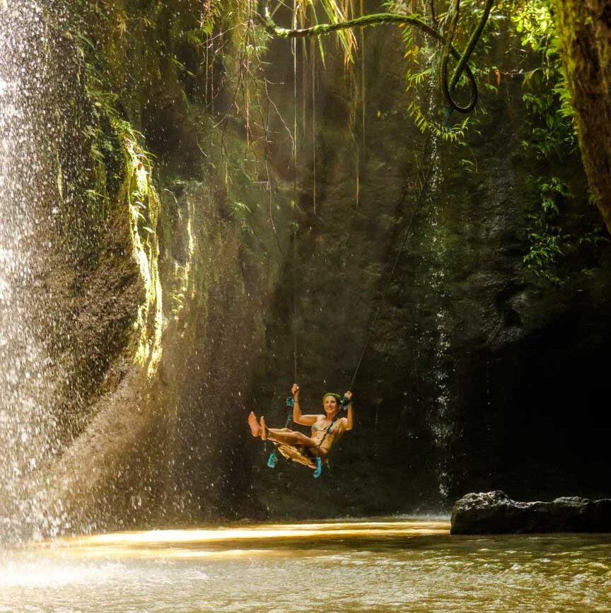 schaukel beim goa rang reng waterfall schaukel beim goa rang reng waterfall