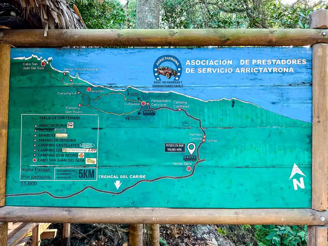 Tayrona Nationalpark Kolumbien