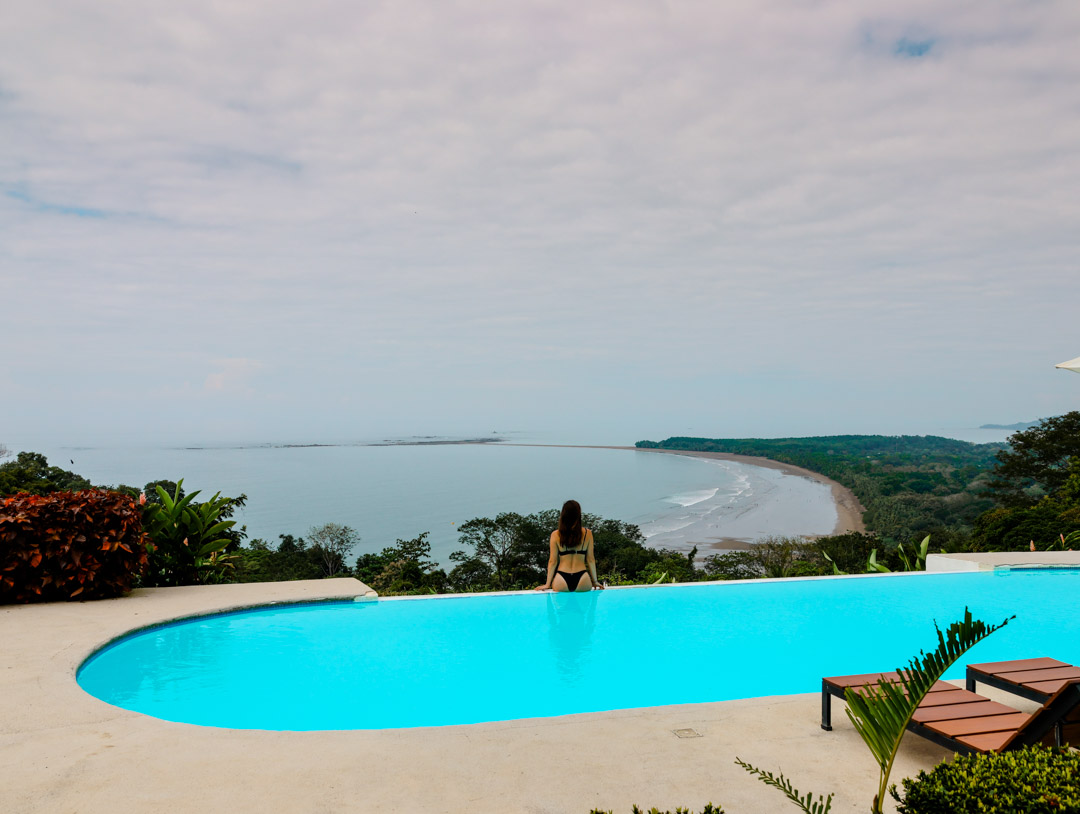 uvita costa rica unterkunft empfehlung ballena paraiso ausblick pool uvita costa rica unterkunft empfehlung ballena paraiso ausblick pool