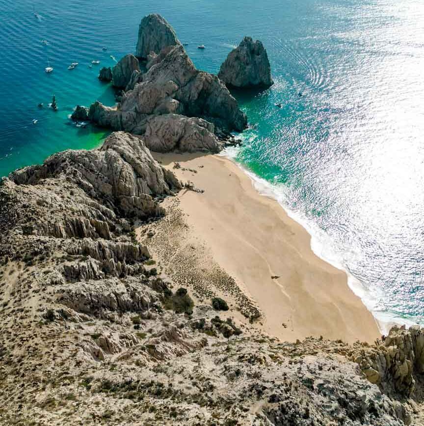 Baja California Sur Mexiko Lovers Beach Cabo San Lucas