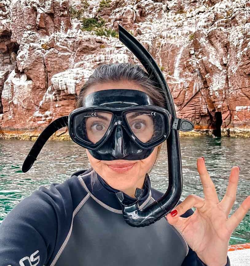 Baja California Sur Mexiko Schnorcheln Isla Espíritu Santo