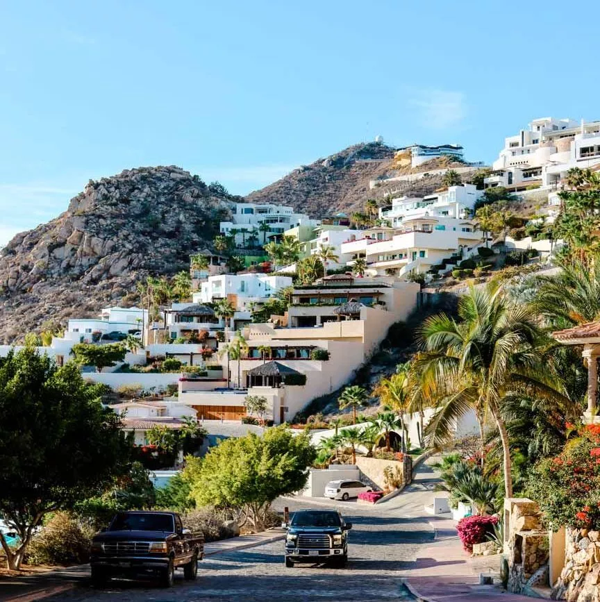 Baja California Sur Mexiko Villenviertel Cabo San Lucas