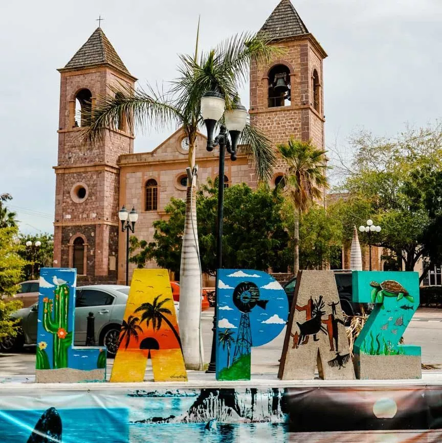 La Paz Kirche Baja California Sur Mexiko