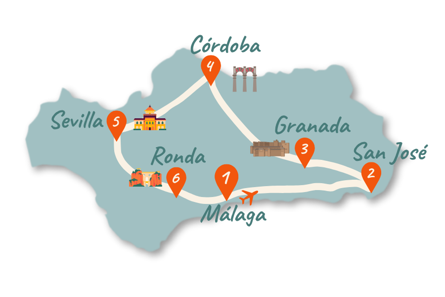 Andalusien 10 Tage Karte Route Sidebar Andalusien_10 Tage_Karte_Route_Sidebar