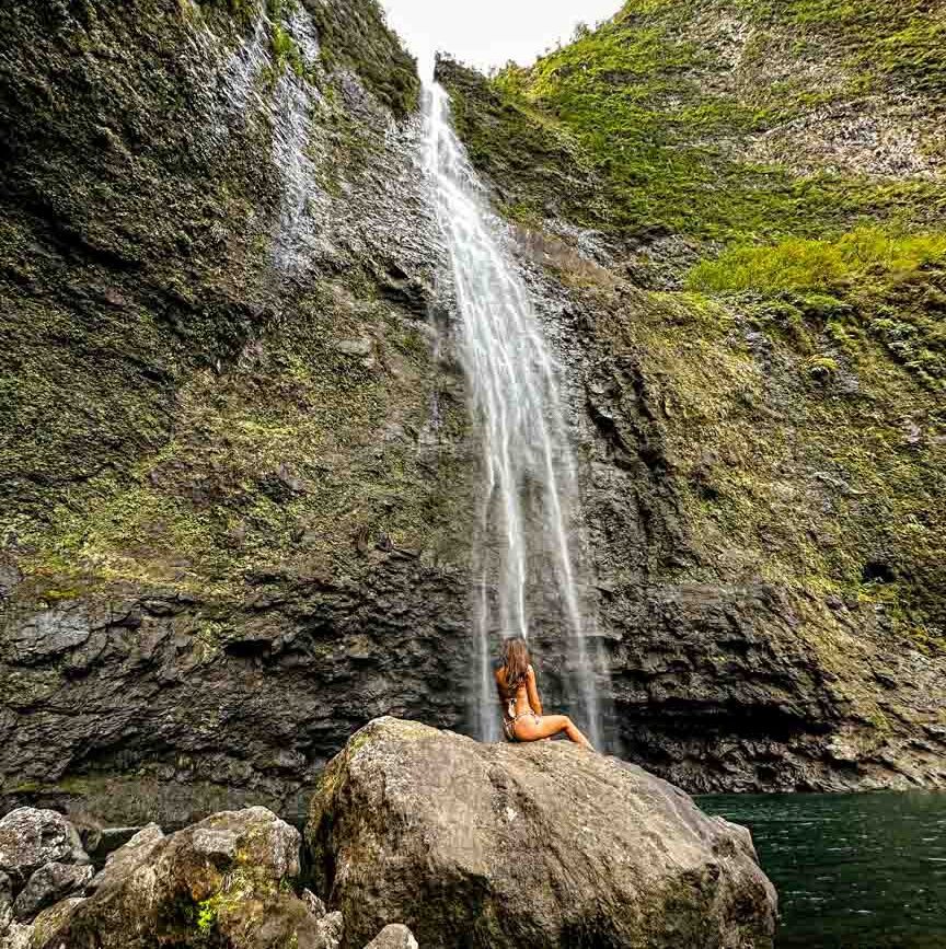 kauai hanakapiʻai falls kauai Hanakāpīʻai Falls