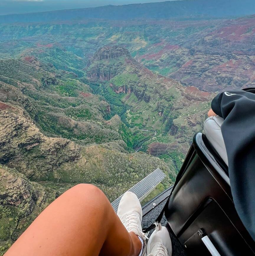 kauai helikopterflug waimea canyon kauai Helikopterflug waimea canyon