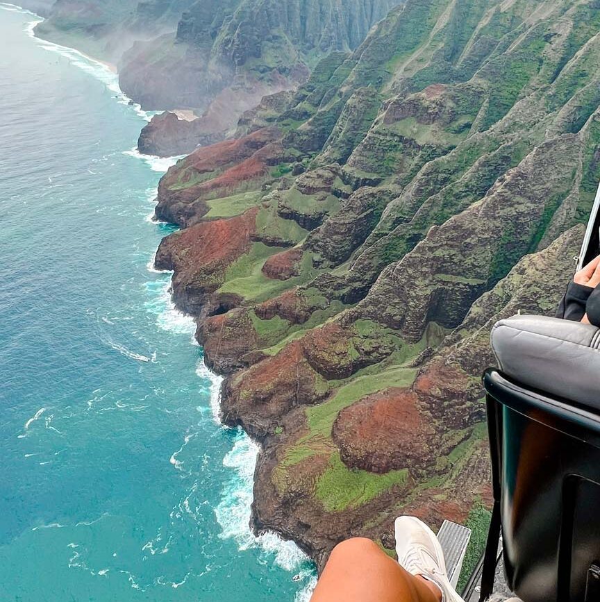 Kauaii Hawaii Hubschrauberrundflug Napali Küste