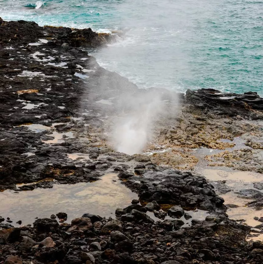 kauai spouting horn kauai spouting horn