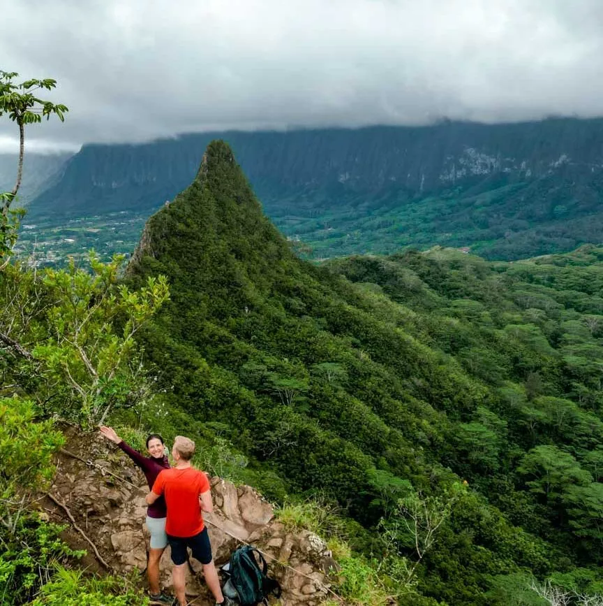 Olomana Trail Oahu Hawaii
