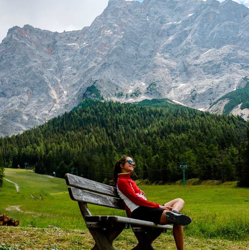 ausblick bei der gamsalm