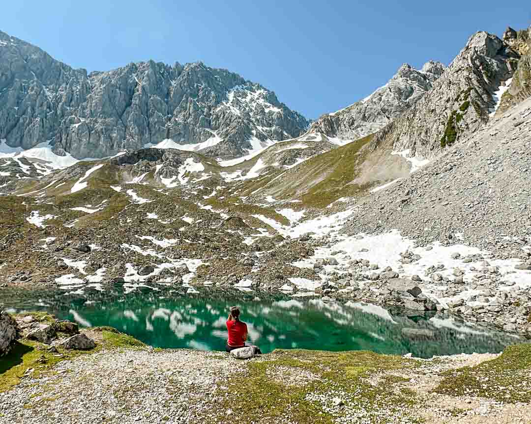 brendlsee auf dem weg zum tajatoerl drachensee