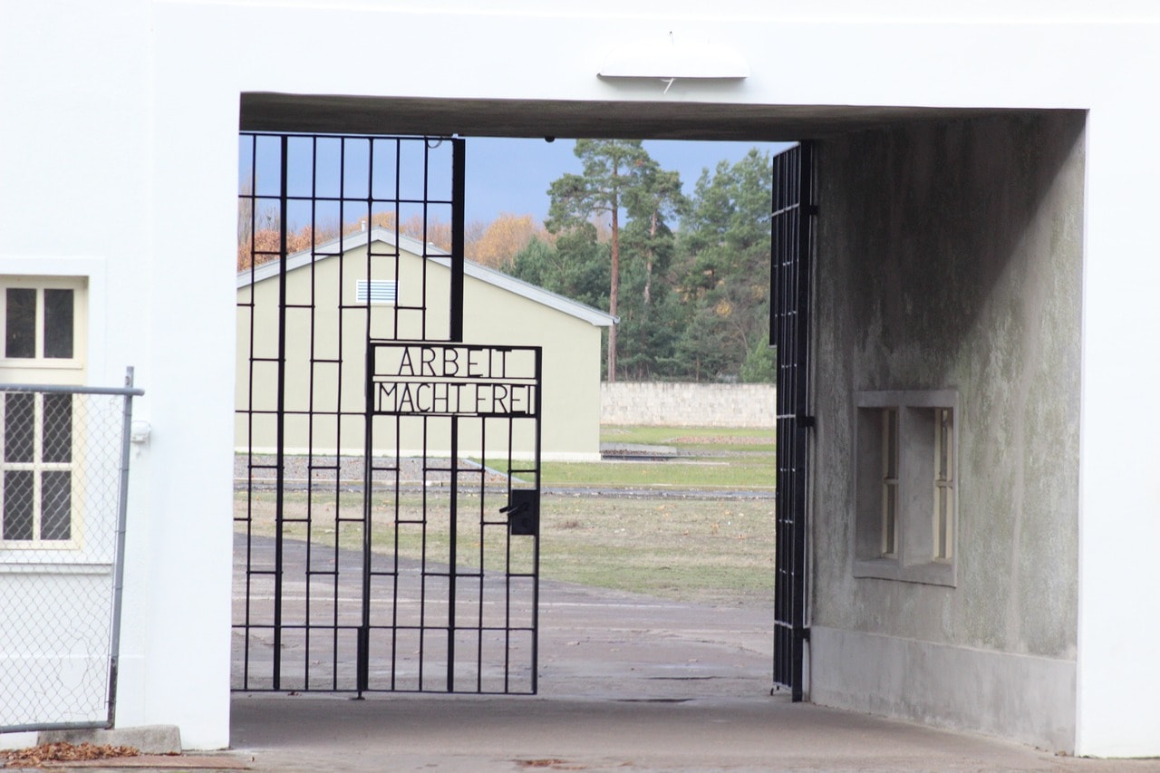 eingang kz sachsenhausen