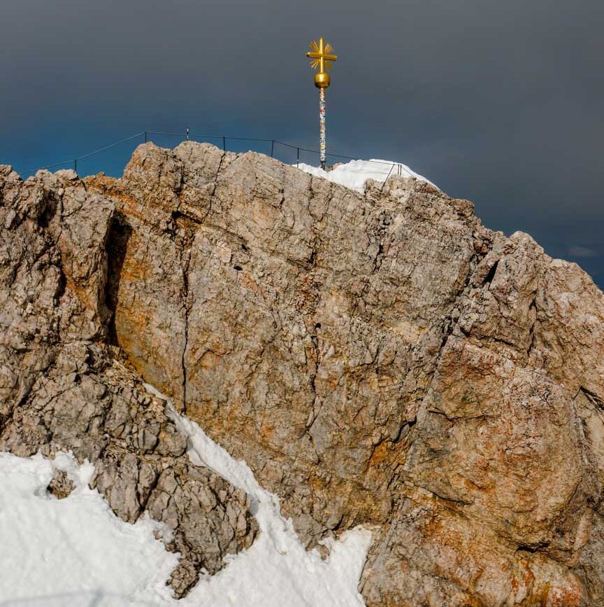gipfelkreuz zugspitze
