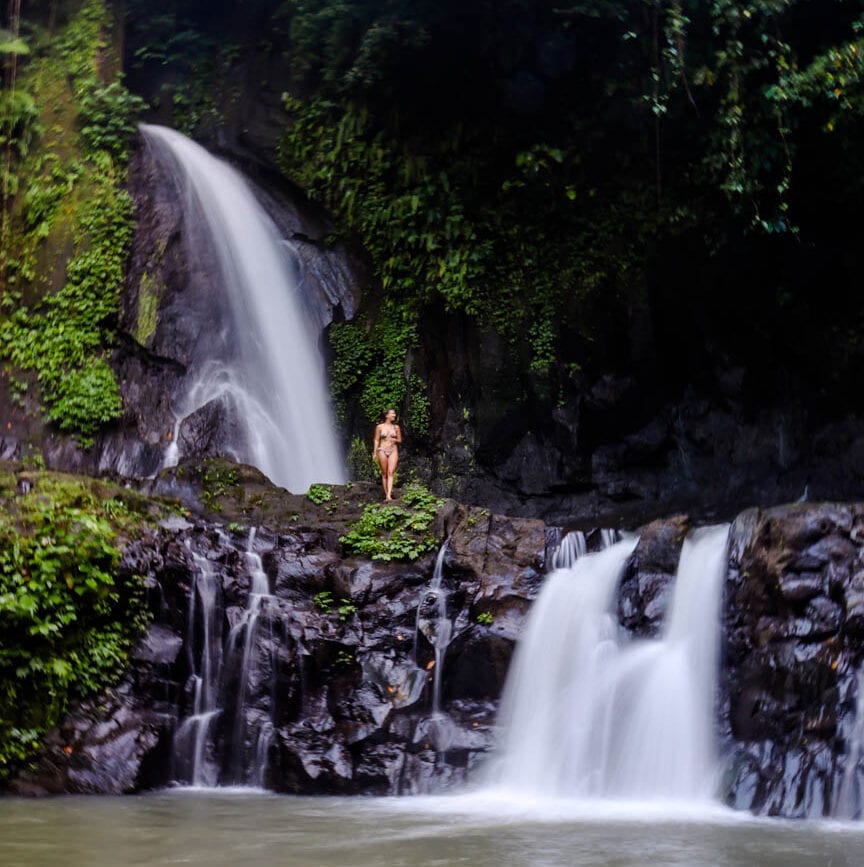 indonesien bali ubud Taman Sari Waterfall