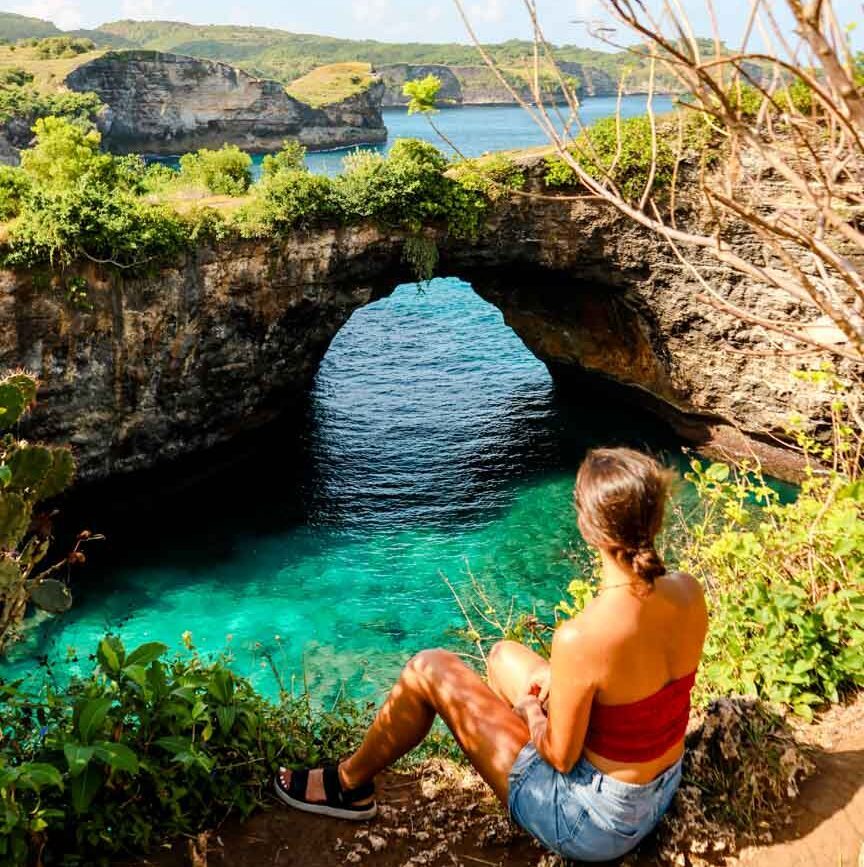 indonesien nusa penida broken beach