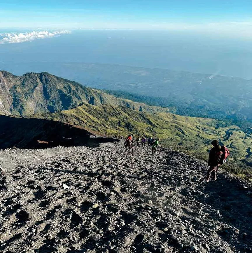 indonesien rinjani weg zum gipfel indonesien Rinjani weg zum gipfel