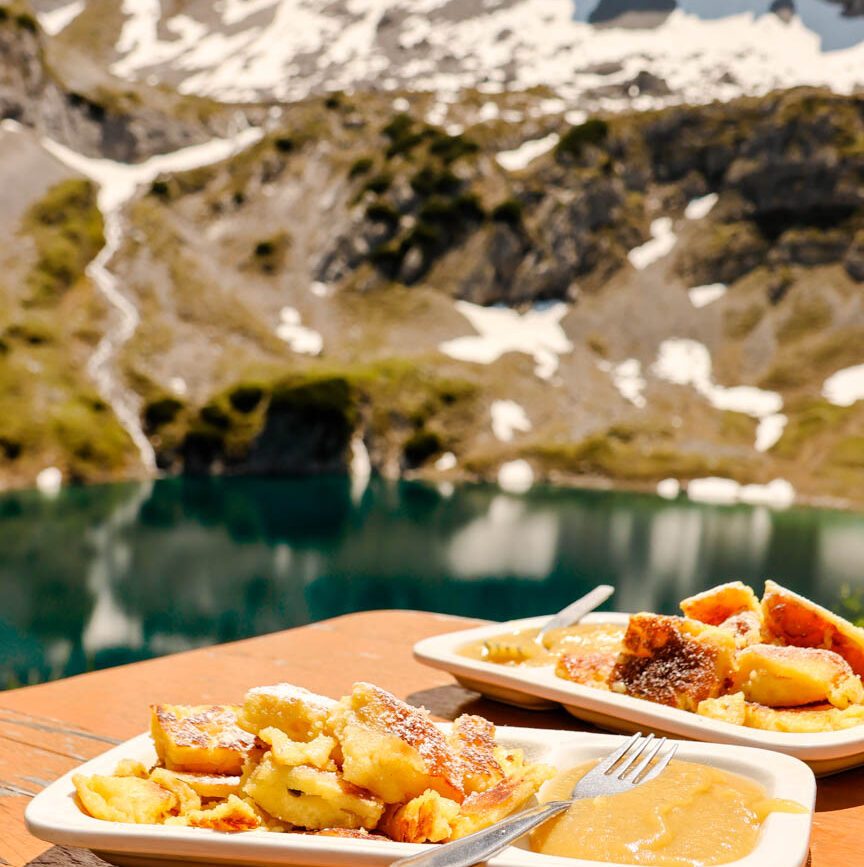 kaiserschmarrn bei der coburger huette