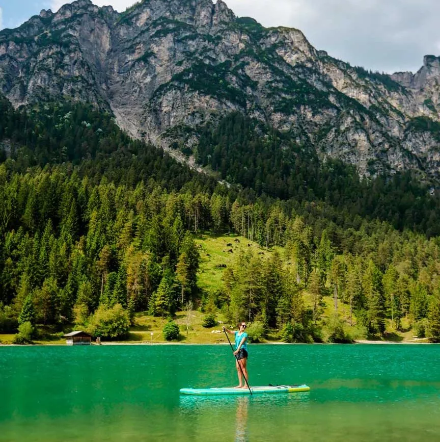 sup heiterwanger see tirol