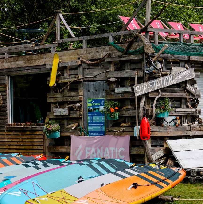 sup station heiterwanger see