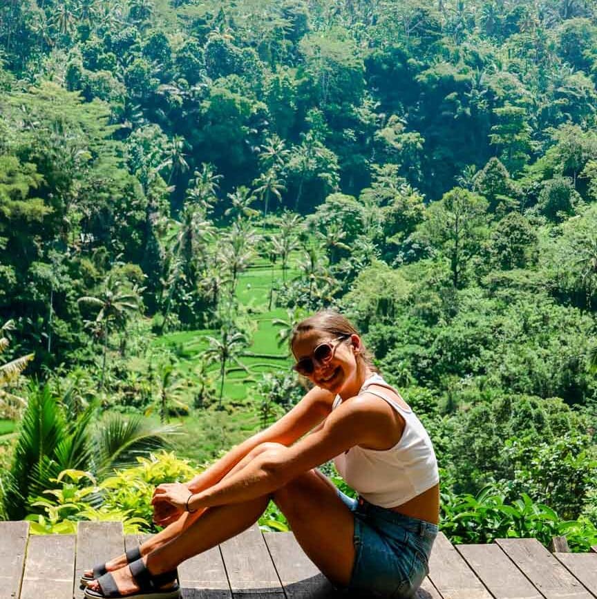 Ubud Bali Ausblick Café Kumulilir