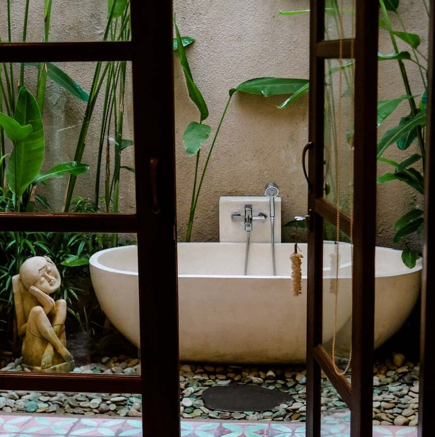 Ubud Bali Calma Ubud Suite Badezimmer